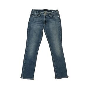 Lucky Brand Jeans Womens Lolita Skinny Low Rise Blue Denim Blue Jeans
